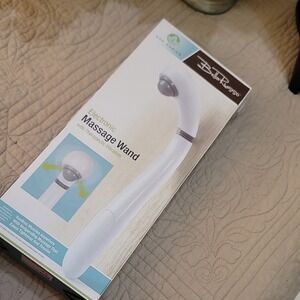 Brookstone White Massage Wand